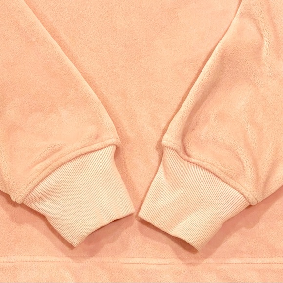 Gap Girls Pink Soft Velour Hoodie Size L - Picture 6 of 7